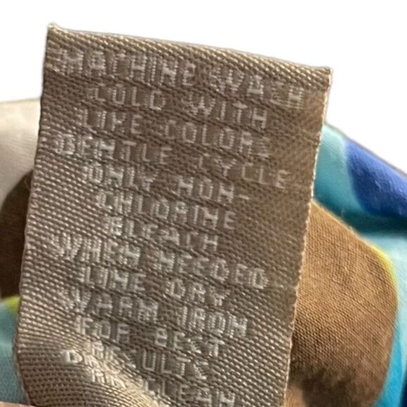 Kim Rogers Knee Length Skirt Women's 14 Multicolored Floral Lined Zip Retro Y2K - Picture 10 of 11